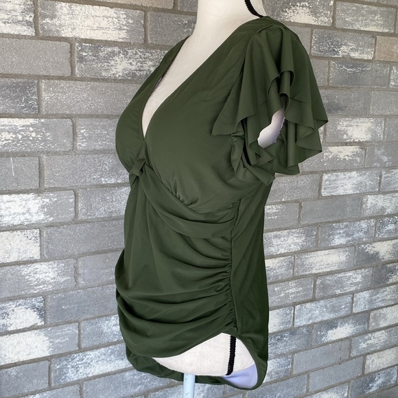 Blooming Jelly One Piece Bathing Suit Size 3XL NWT - Picture 2 of 9